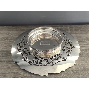 6 Piece Silver Tazza Set By David & George Edward, Sheffield 1909