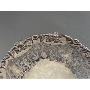 6 Piece Silver Tazza Set By David & George Edward, Sheffield 1909