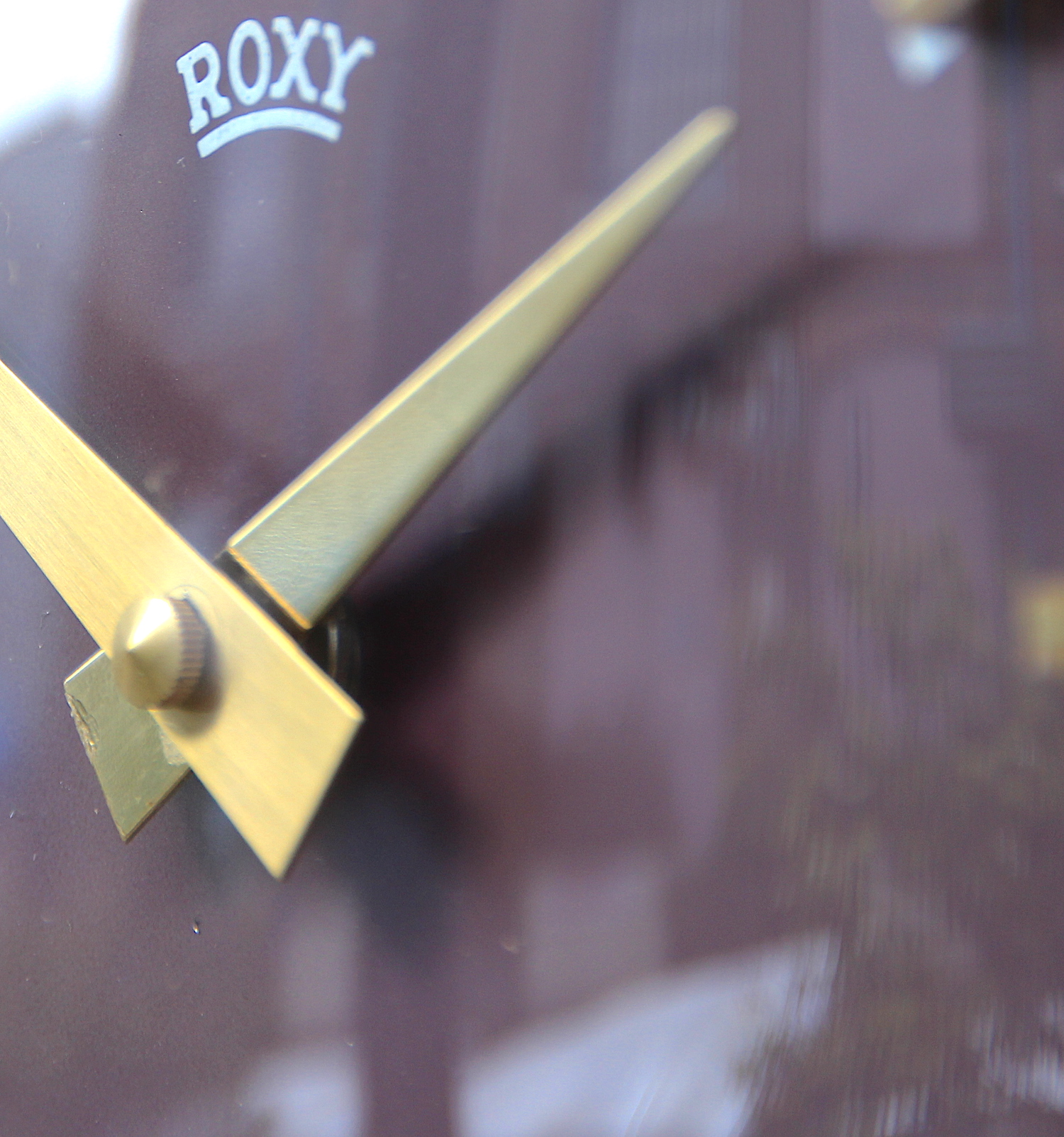 Excellent Sunburst Style Vintage Wall Clock, 1960s