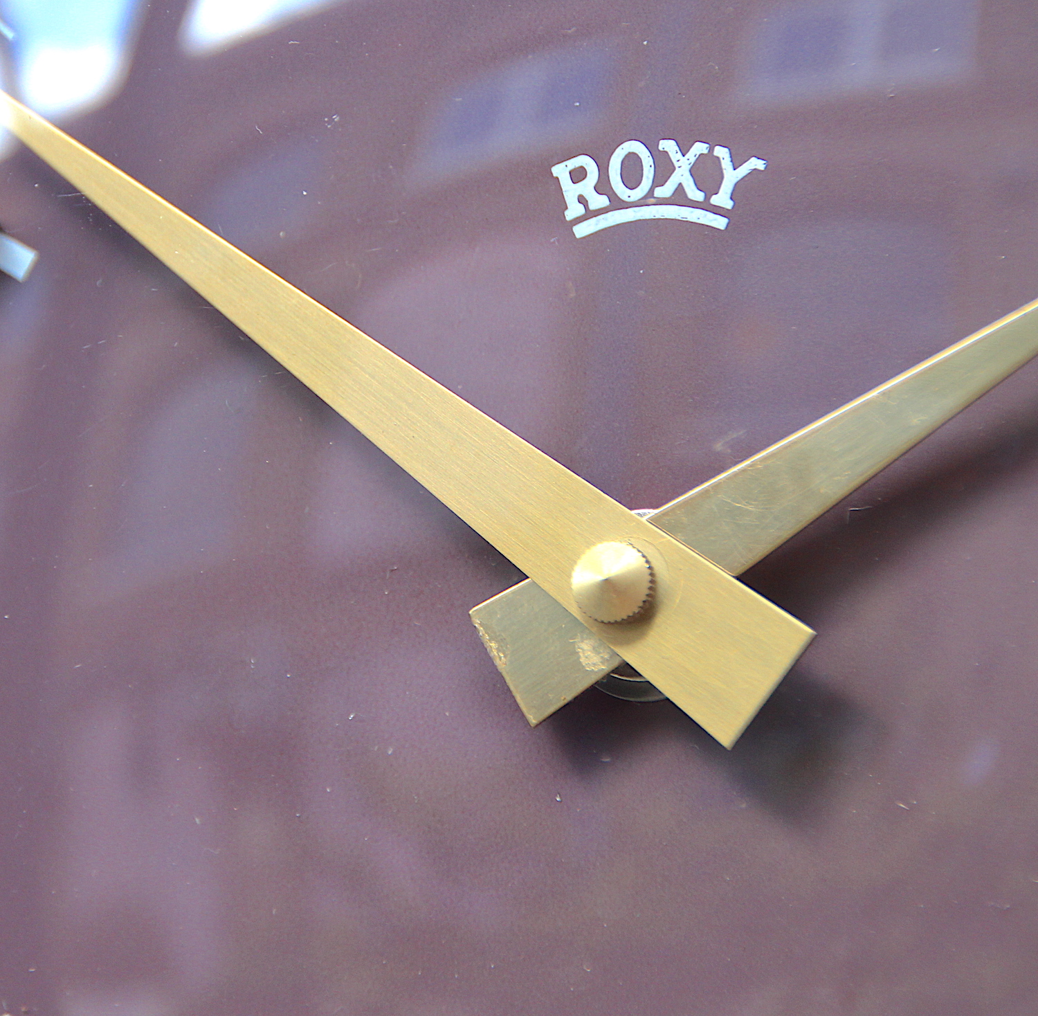 Excellent Sunburst Style Vintage Wall Clock, 1960s