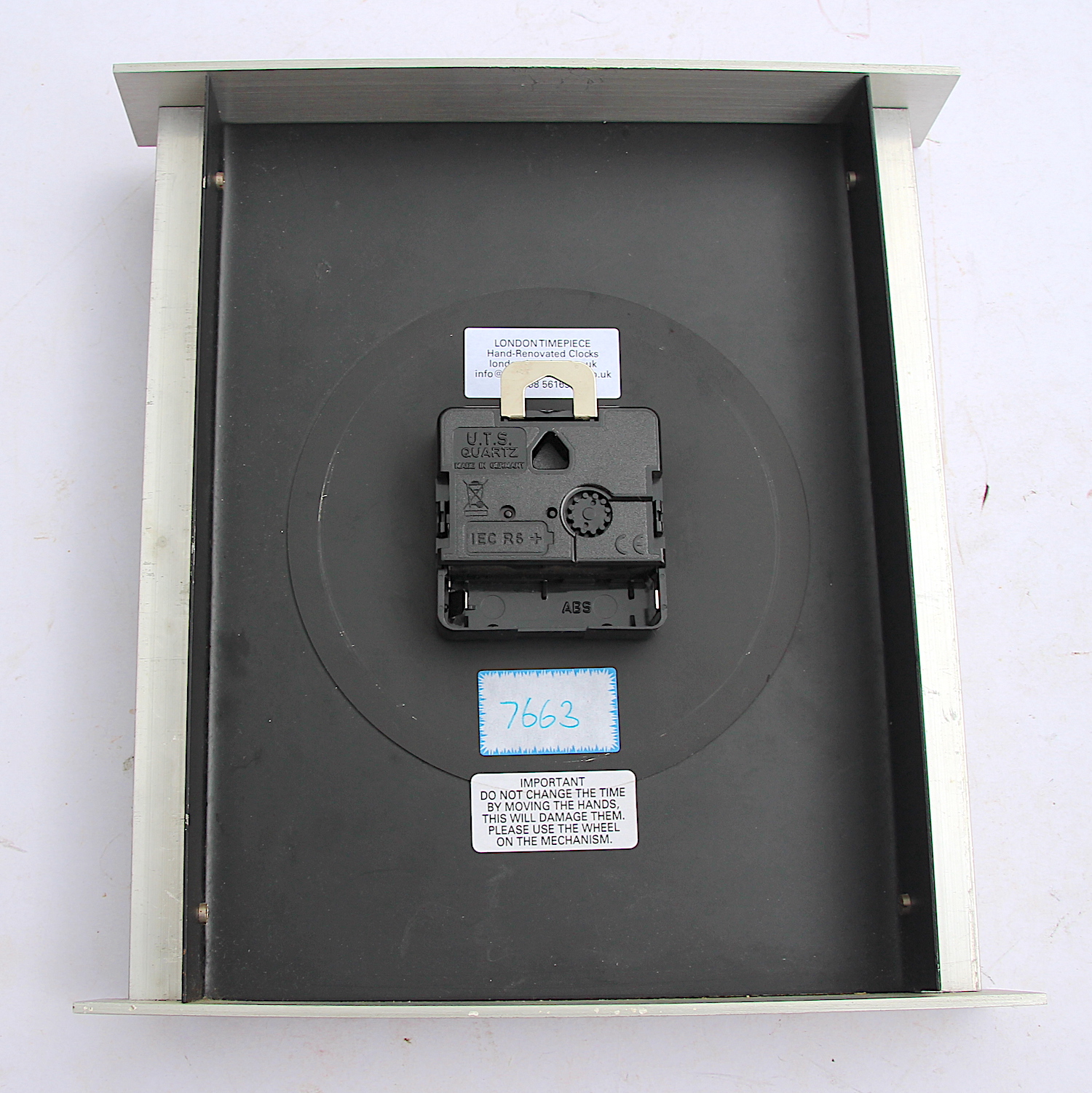 Lava Style Vintage Wall Clock, 1970s