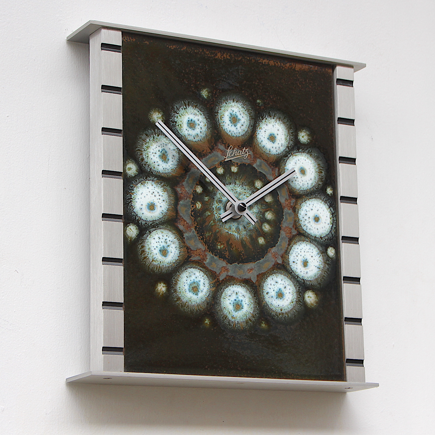 Lava Style Vintage Wall Clock, 1970s
