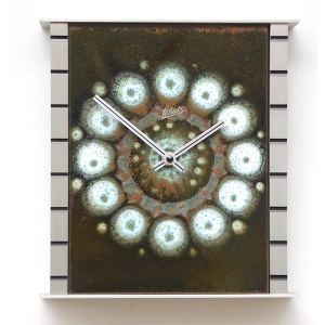 Lava Style Vintage Wall Clock, 1970s
