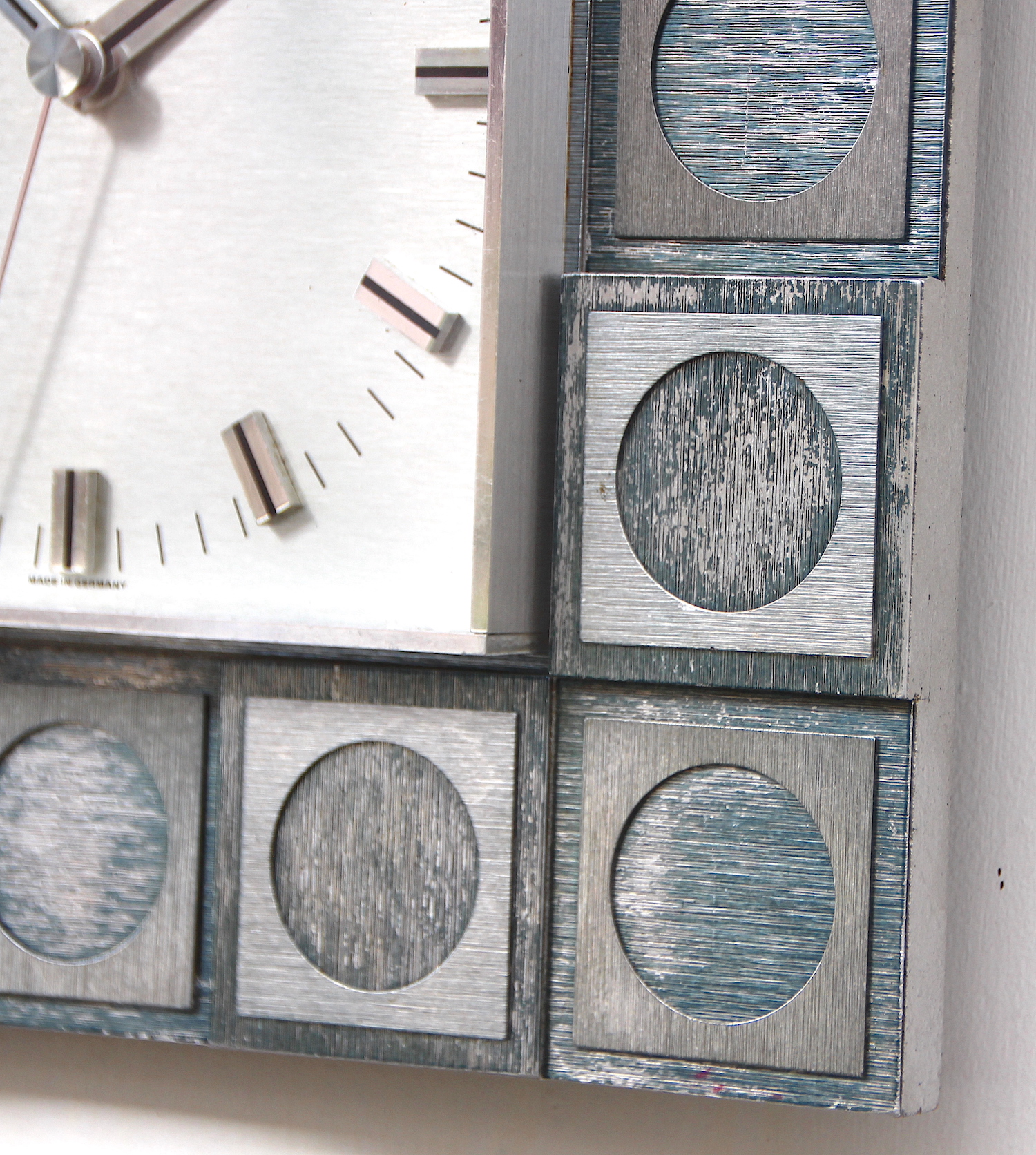 Space Age Style Vintage Wall Clock, 1970s