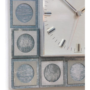 Space Age Style Vintage Wall Clock, 1970s