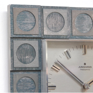 Space Age Style Vintage Wall Clock, 1970s