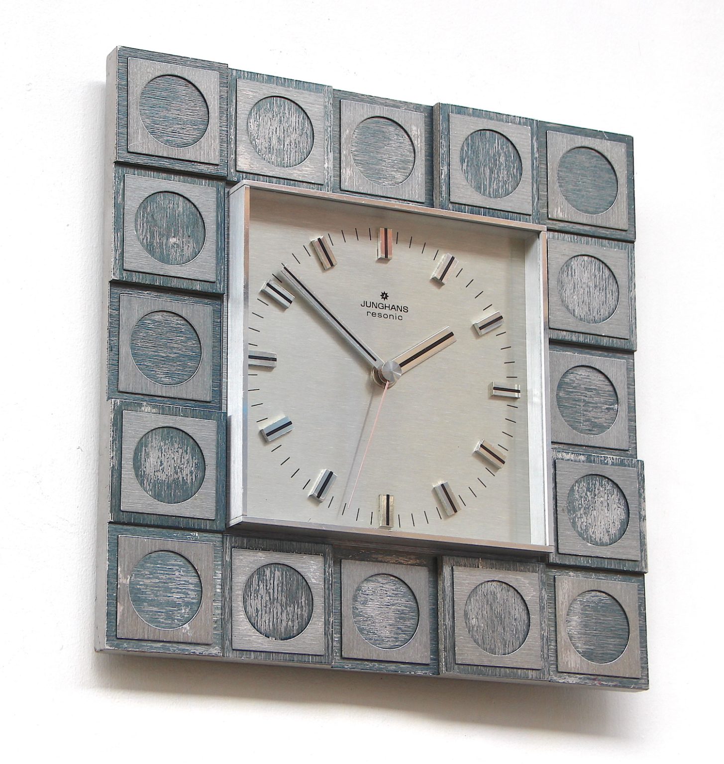 Space Age Style Vintage Wall Clock, 1970s