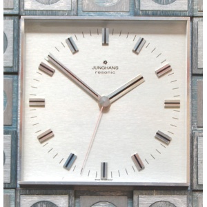 Space Age Style Vintage Wall Clock, 1970s