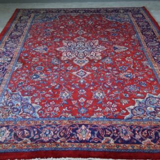 Large Persian Kashan Wool Rug
