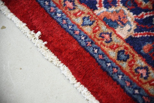 Large Persian Kashan Wool Rug