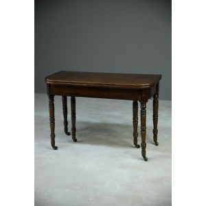 Antique Georgian Concertina Mahogany Dining Table