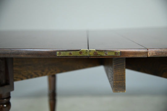 Antique Georgian Concertina Mahogany Dining Table