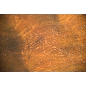 Antique Georgian Concertina Mahogany Dining Table