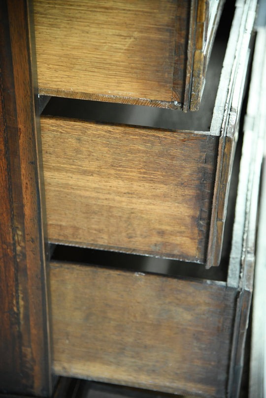 Antique Queen Anne Style Chest on Stand