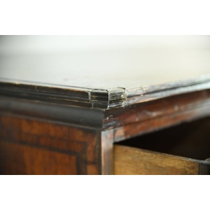 Antique Queen Anne Style Chest on Stand