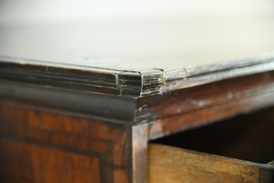 Antique Queen Anne Style Chest on Stand