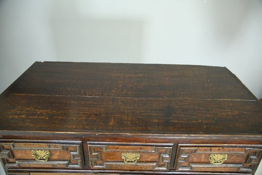 Antique Queen Anne Style Chest on Stand