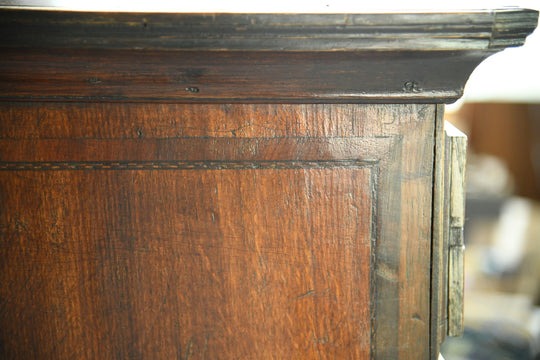 Antique Queen Anne Style Chest on Stand