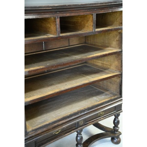 Antique Queen Anne Style Chest on Stand
