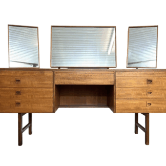 Alfred Cox, Vintage Walnut Dressing Table
