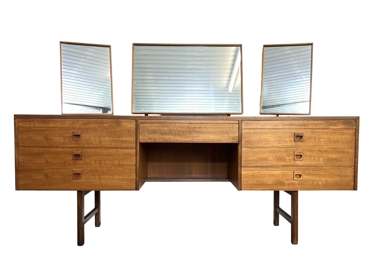 Alfred Cox, Vintage Walnut Dressing Table