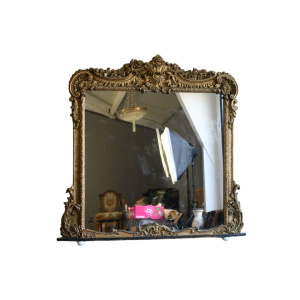 Antique Rococo Style Mirror