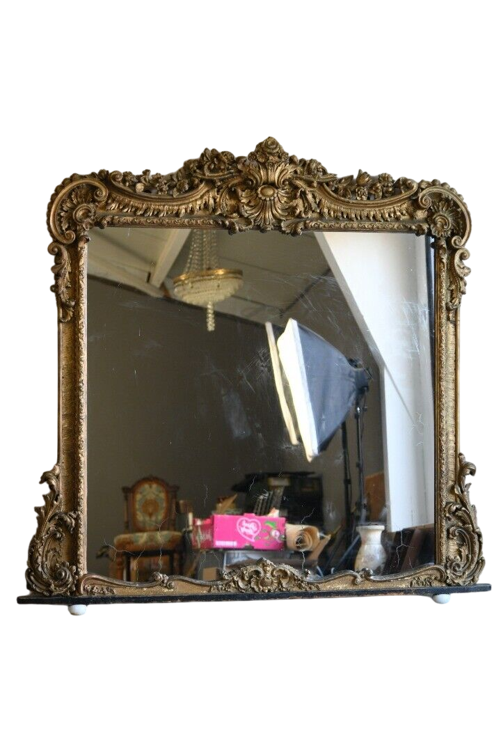 Antique Rococo Style Mirror
