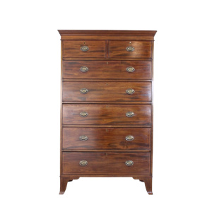 Antique Style Mahogany Tallboy
