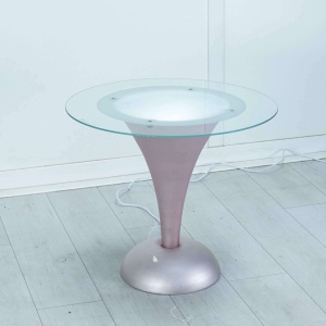 Art Deco Illuminated Table by Air-light circa late 1940's