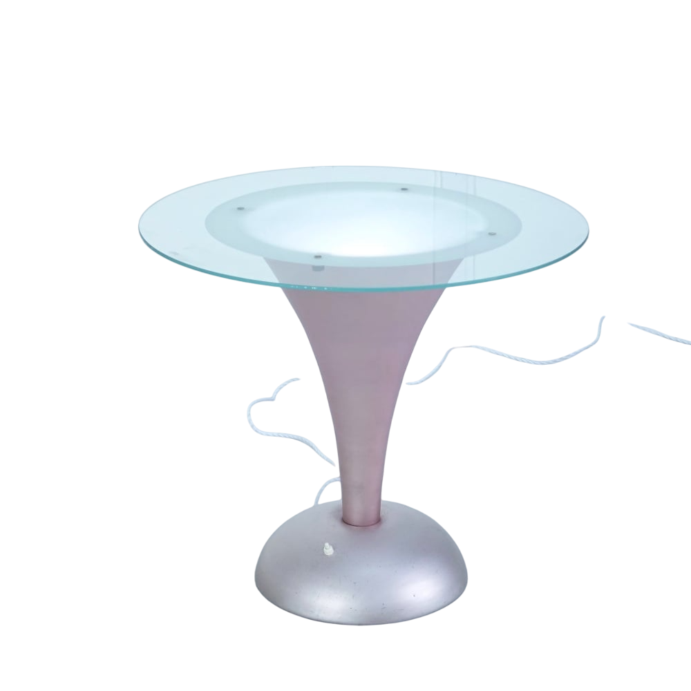 Art Deco Illuminated Table by Air-light circa late 1940's