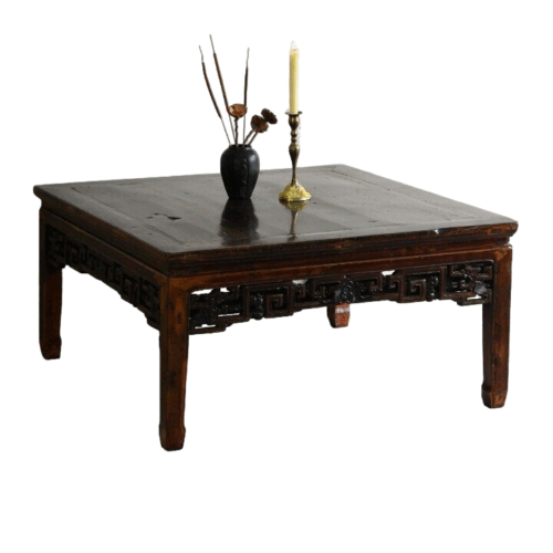 Chinese Large Square Coffee Table