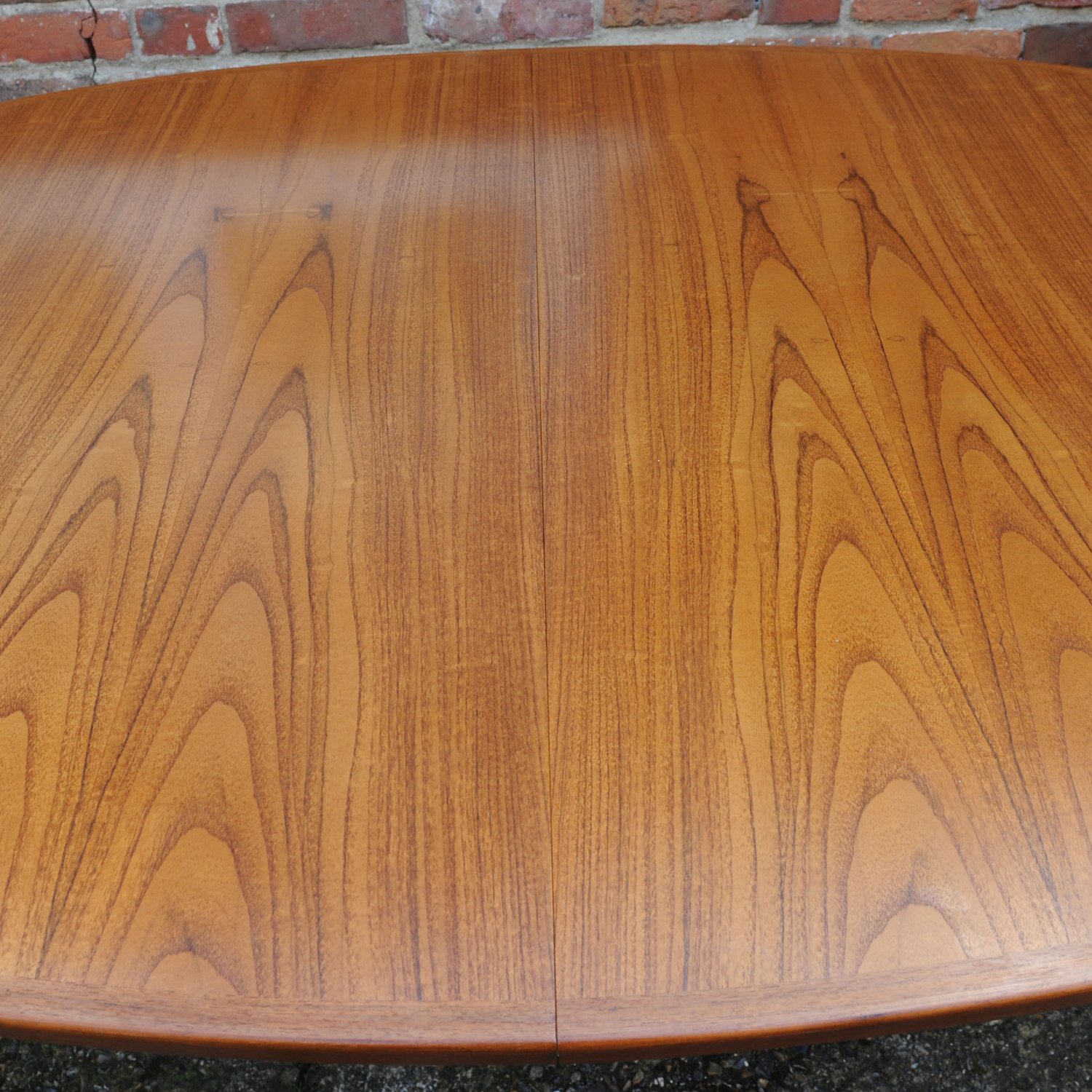 Mid Century Danish Model 212 Extending Oval Dining Table In Teak By Arne Vodder For Sibast Møbler, 1960s