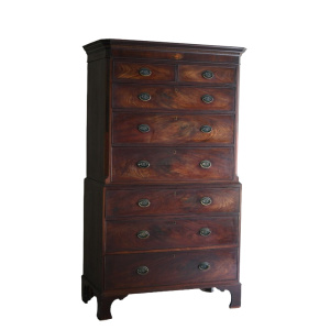 Georgian Mahogany Chest on Chest