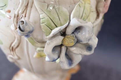 Hand-Painted Ceramic Vase by Bassano, 1990s - Image 7