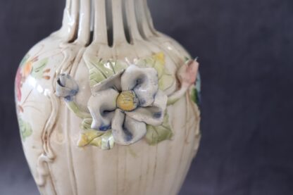 Hand-Painted Ceramic Vase by Bassano, 1990s - Image 8