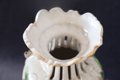 Hand-Painted Ceramic Vase by Bassano, 1990s - Image 9