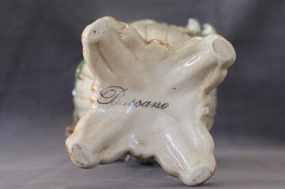 Hand-Painted Ceramic Vase by Bassano, 1990s - Image 10