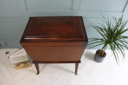Regency Mahogany Cellarette - Image 11