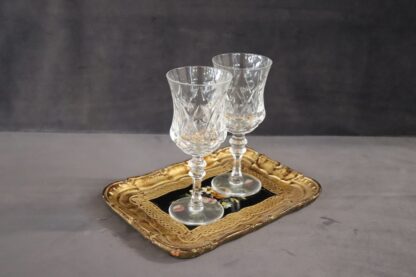 Hand-Painted Wood Tray, 1980s - Image 10