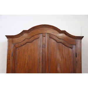 Antique Poplar Wardrobe, Early 18th Century