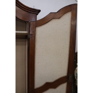 Antique Poplar Wardrobe, Early 18th Century