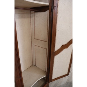 Antique Poplar Wardrobe, Early 18th Century