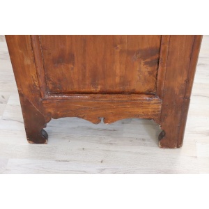 Antique Poplar Wardrobe, Early 18th Century