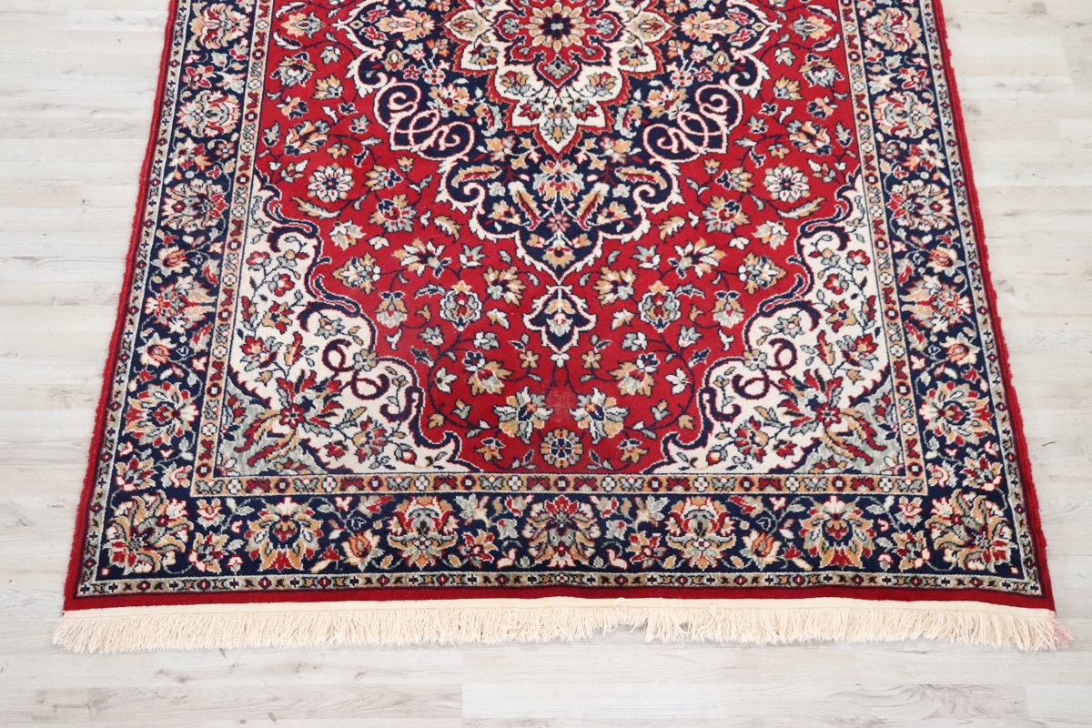 Middle Eastern Handmade Kashan Rug, 1980s
