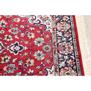 Middle Eastern Handmade Kashan Rug, 1980s