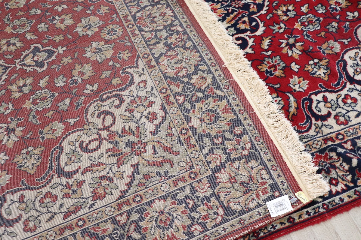 Middle Eastern Handmade Kashan Rug, 1980s