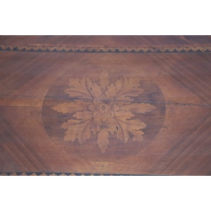 Chest of Drawers with Inlay Walnut, 1960s