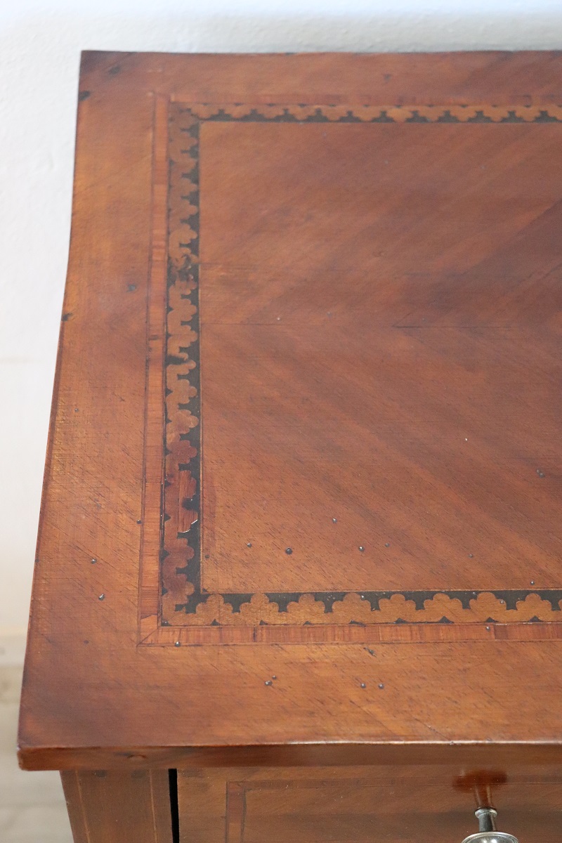 Chest of Drawers with Inlay Walnut, 1960s