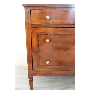 Chest of Drawers with Inlay Walnut, 1960s