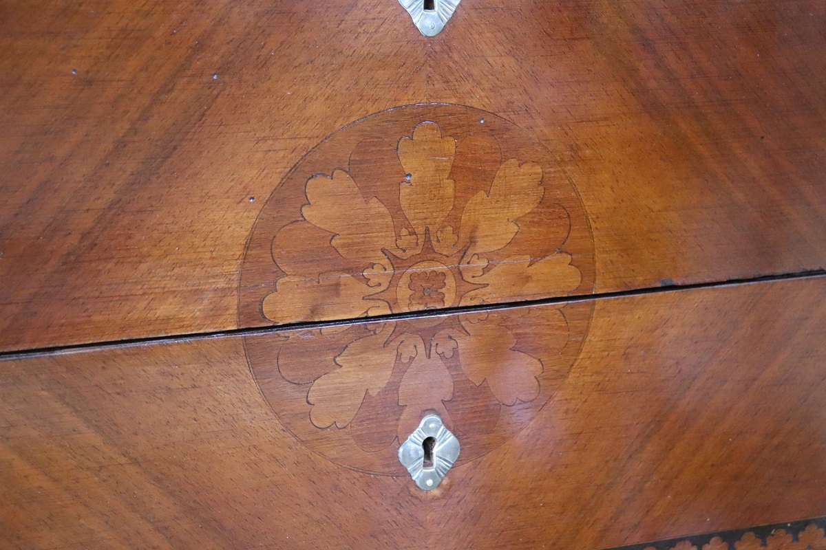 Chest of Drawers with Inlay Walnut, 1960s